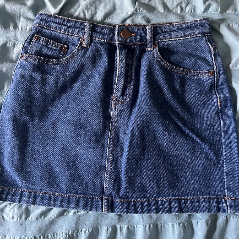 Forever 21 Denim Mini Skirt Casual